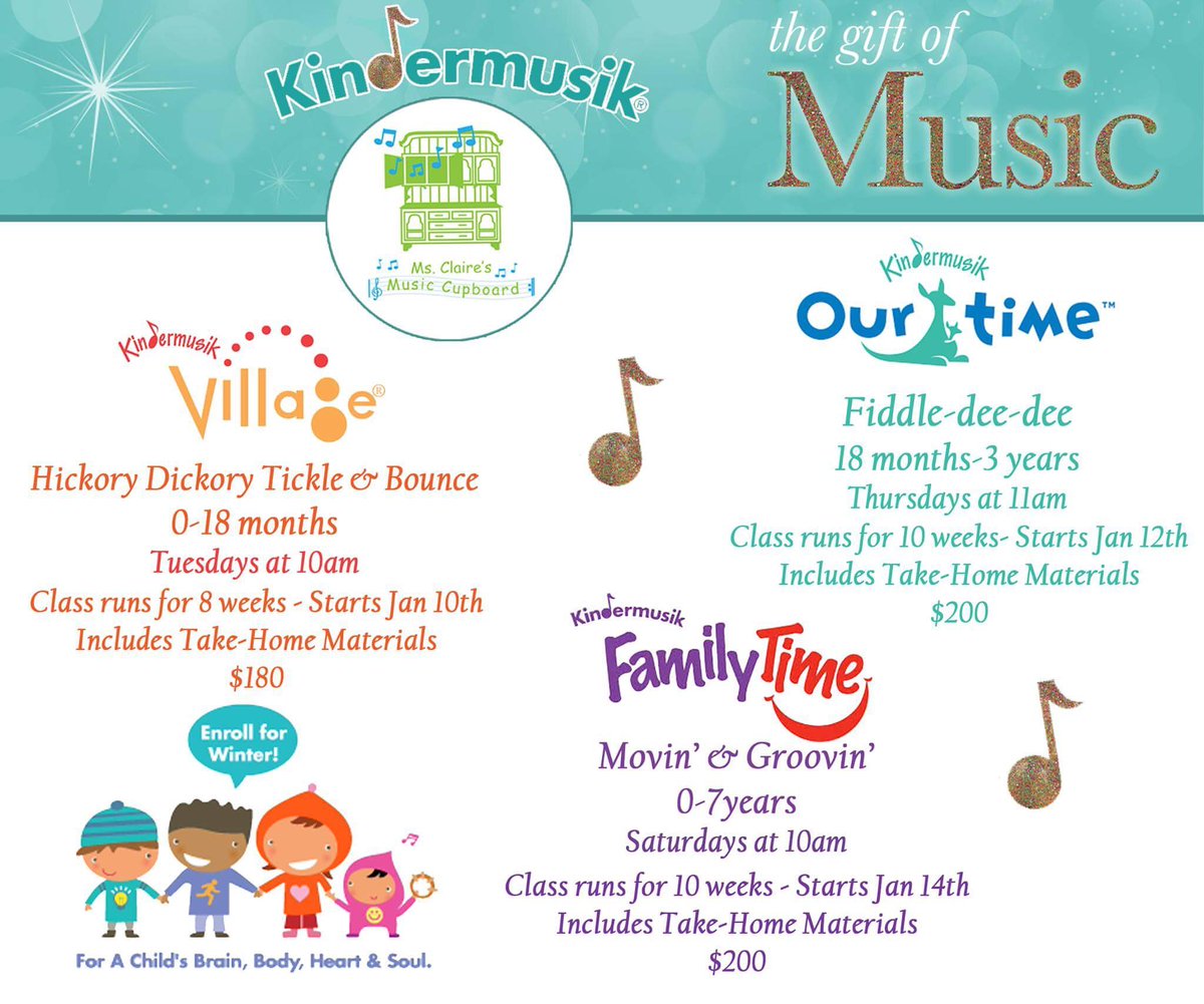 MusicCupboard's tweet photo. 🎶 Start your mornings ☀️ with Ms. Sharon and Winter Kindermusik at Ms. Claire's Music Cupboard in Maybrook! 🎶 https://t.co/RchclVD93j