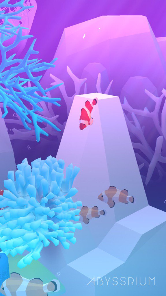 buddykai's tweet photo. My Red Clownfish:) 
#abyssrium
Download: https://t.co/JPUNMGcR6u https://t.co/eXPbAvek5N