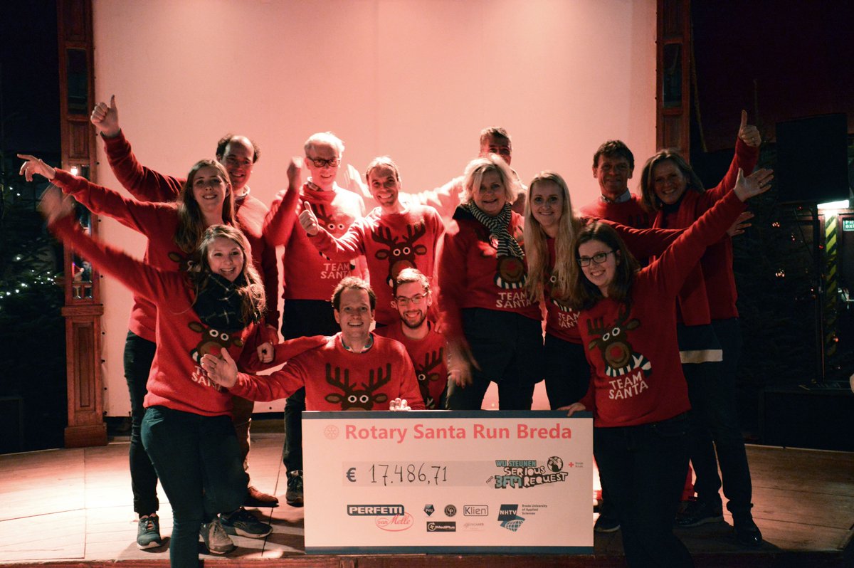Het was een super avond met meer dan 1000 deelnemers en een prachtig eindbedrag voor <a href="/SeriousRequest/">3FM Serious Request</a>, bedankt iedereen! #SantaRunBreda #SR16