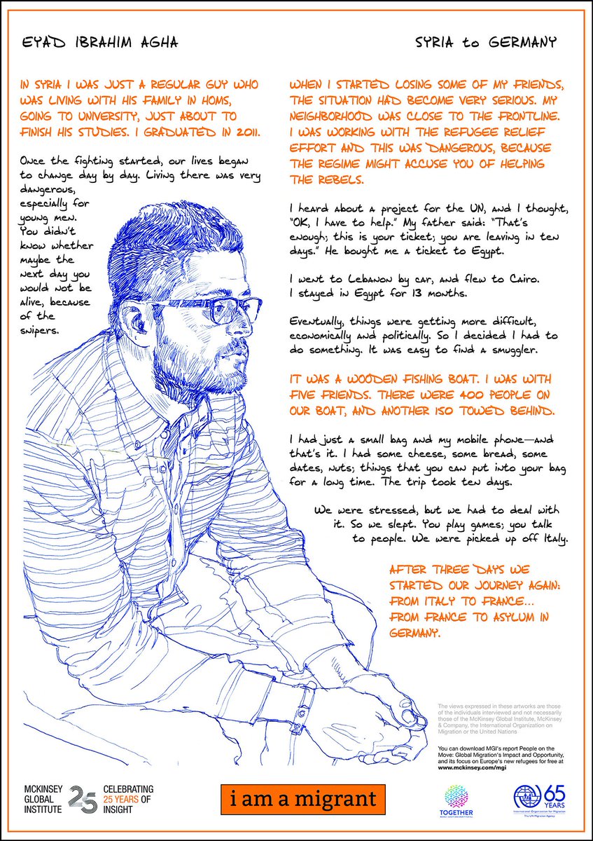 newsillustrator's tweet photo. Every migrant has a story. https://t.co/EMvafhgnsz @McKinsey @McKinsey_MGI @McKinseySociety @iamamigrant @urbansketchers #MGImigration #draw https://t.co/mXVmybptKG