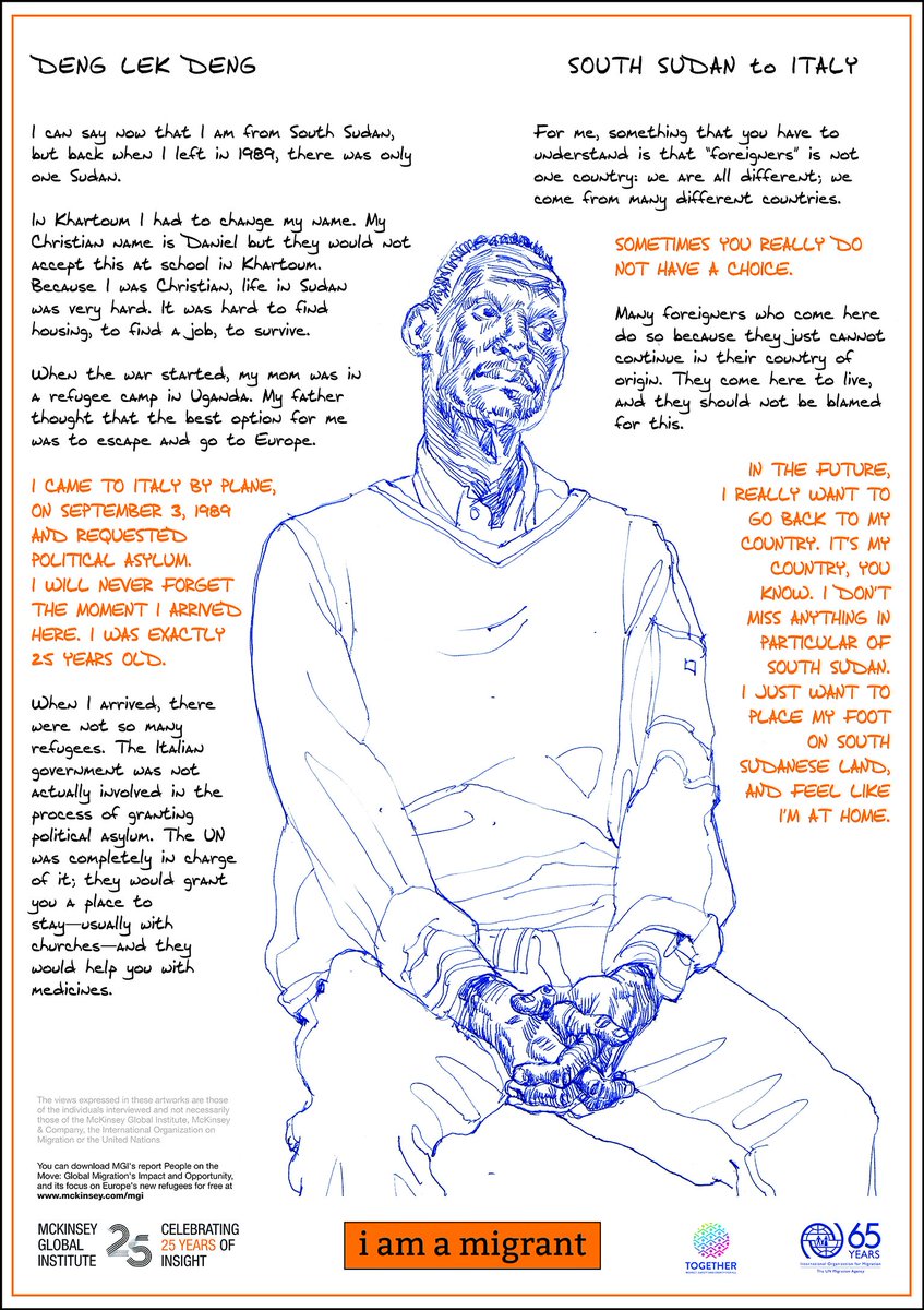 newsillustrator's tweet photo. Every migrant has a story. https://t.co/EMvafhgnsz @McKinsey @McKinsey_MGI @McKinseySociety @iamamigrant @urbansketchers #MGImigration #draw https://t.co/mXVmybptKG