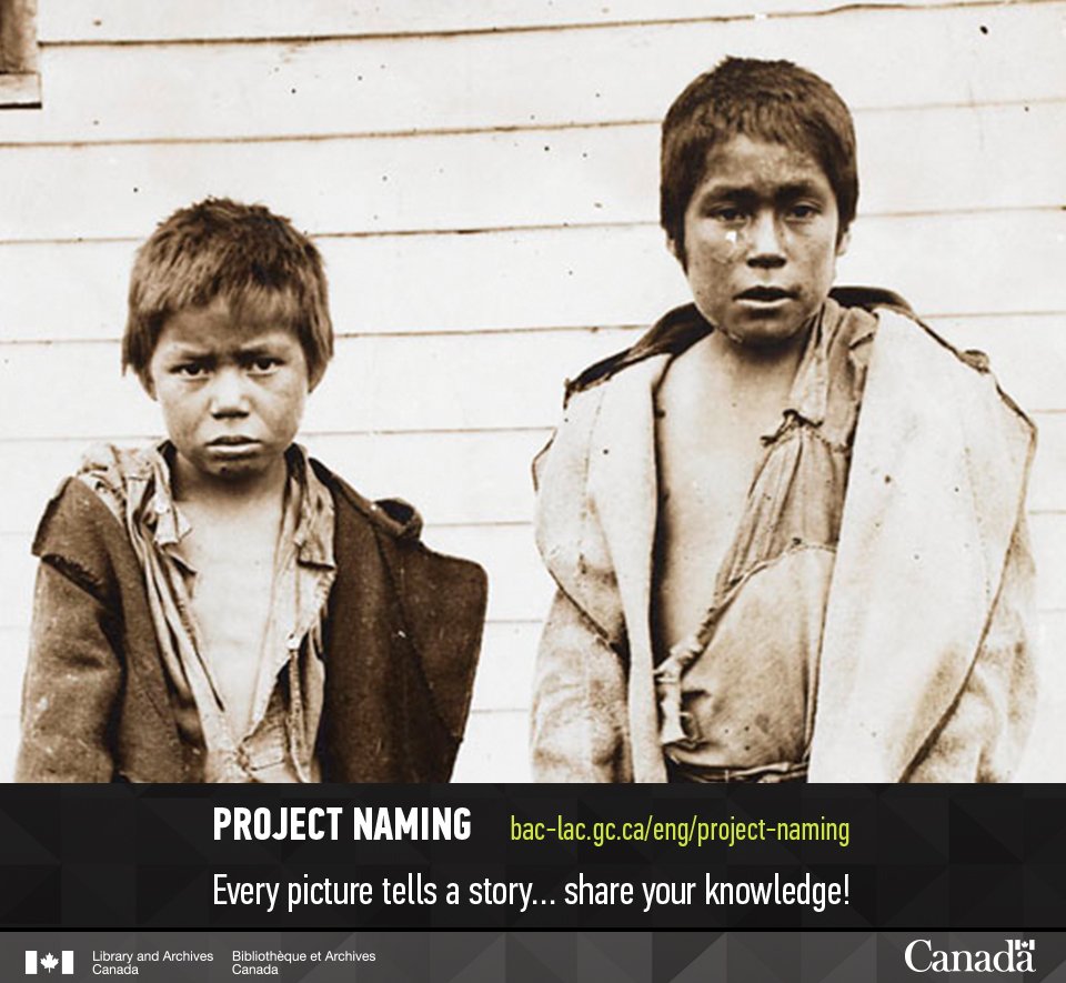 LibraryArchives's tweet photo. Do you have any information about these two boys? #ProjectNaming #NewfoundlandAndLabrador #Cree https://t.co/kU0rkxVyyG @GCIndigenous https://t.co/bYYmyPwXc5