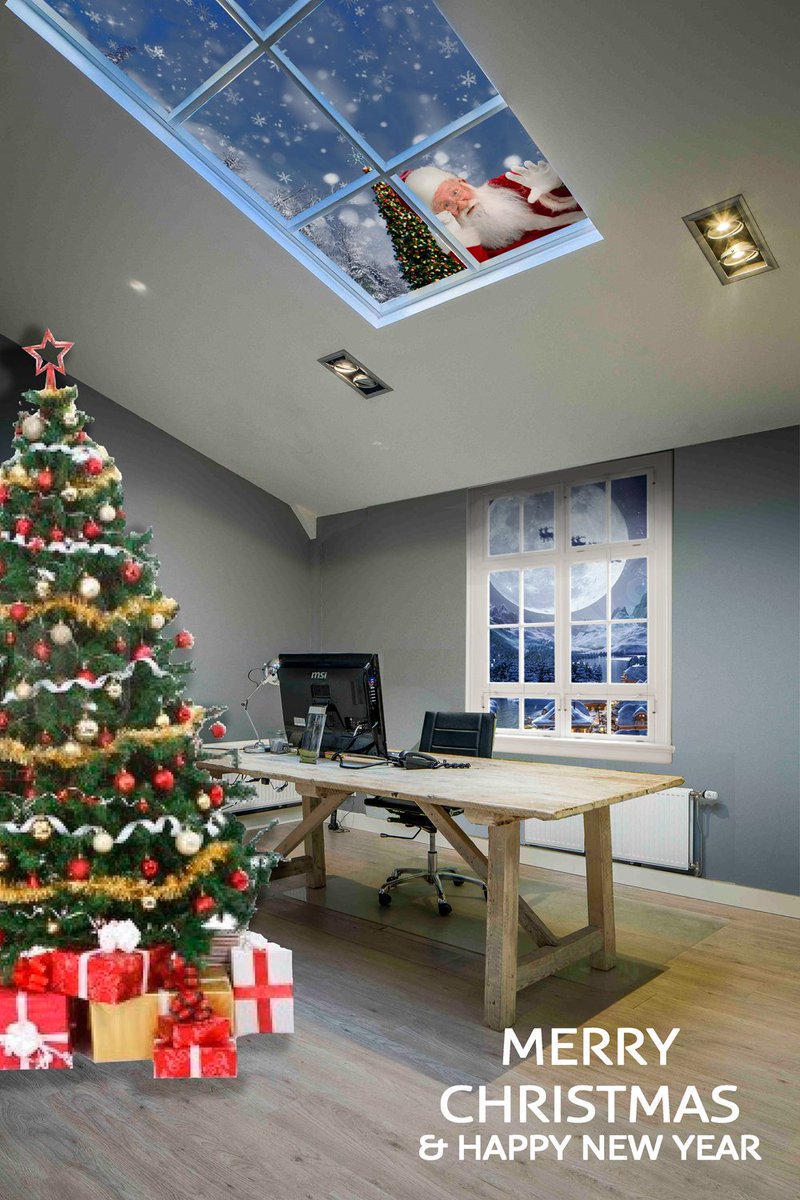OpenCeilings's tweet photo. On behalf of the OpenCeilings team: Happy Holidays #merryxmas #HappyHolidays #HappyHolidaysEveryone #santa #santalikesceilings https://t.co/2ujbloeAJk