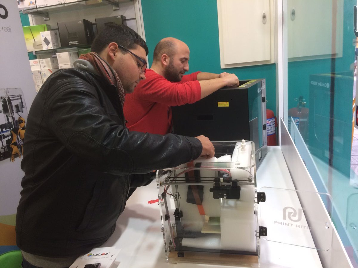 Colido_Iberica's tweet photo. Un nuevo #rincon3d de @Colido_3D
INFOCON Ceuta de @TiendasAPP apuestan por la #Impresion3D
https://t.co/jWIGmDcqbp https://t.co/RL6gihT0pQ
