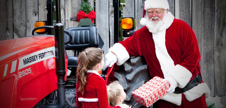 En estas fiestas de fin de año, las maquinarias agrícolas Nº1 te dan los mejores deseos. ¡Elegí Massey Ferguson!