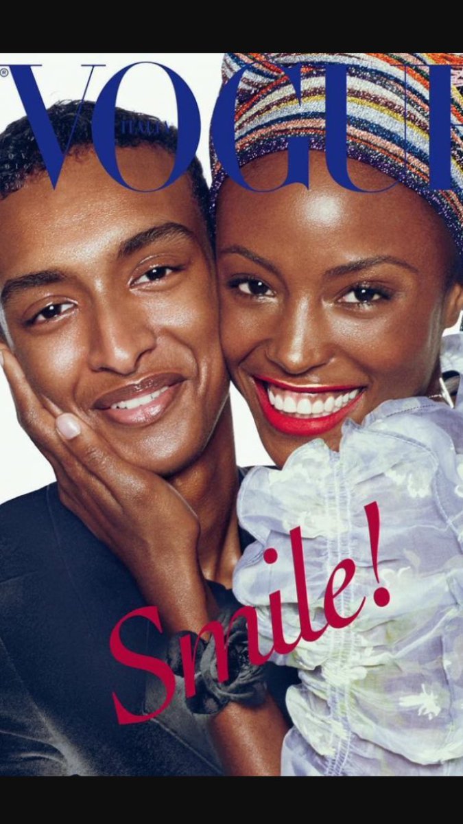 subject_eye's tweet photo. This is what Italian Vogue had as a cover, Nov. 2016. #FrancaSozzani did NOT discriminate &amp; used us on many covers! https://t.co/Iy9UzRnRYv