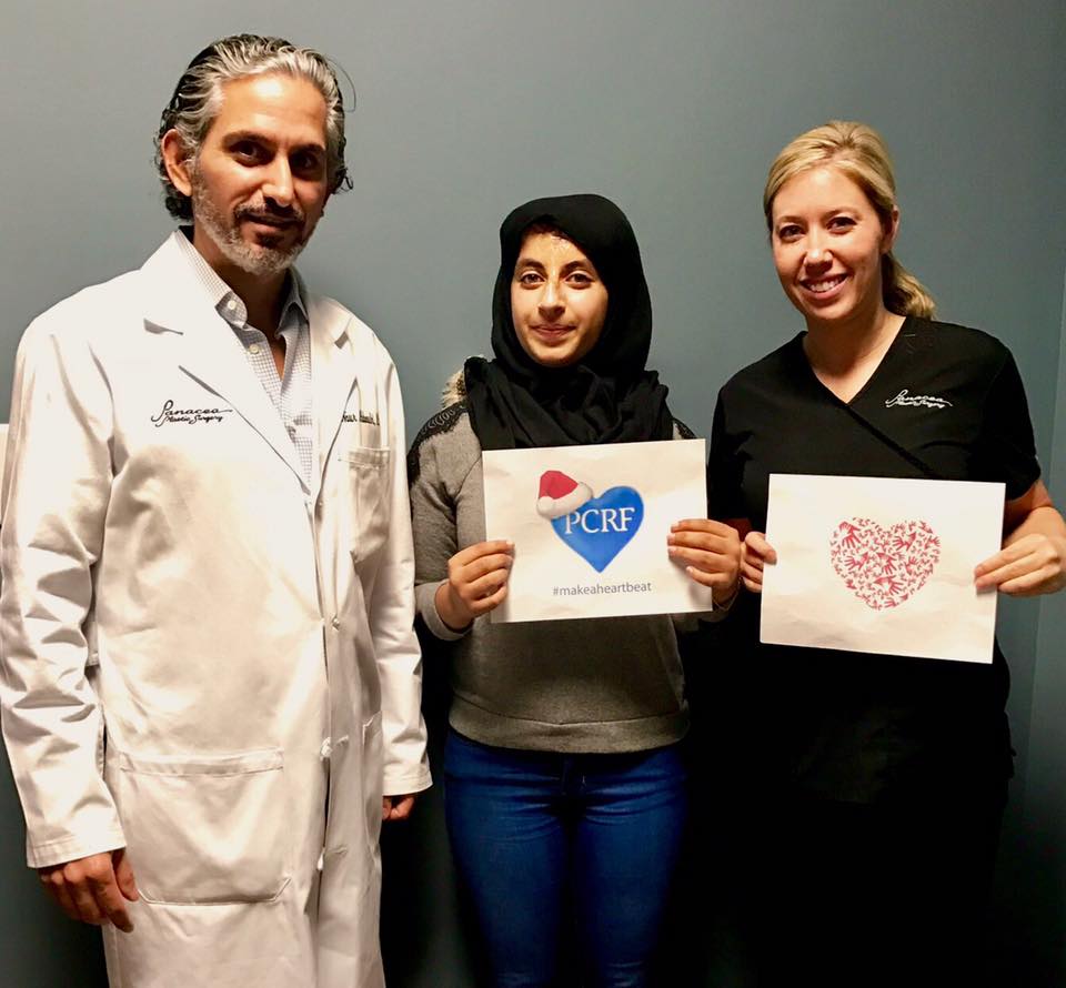 ThePCRF's tweet photo. Anwar is receiving reconstructive surgery in Atlanta & has joined the #makeaheartbeat holiday campaign to encourage others to support it! https://t.co/UTzPUwD1wF