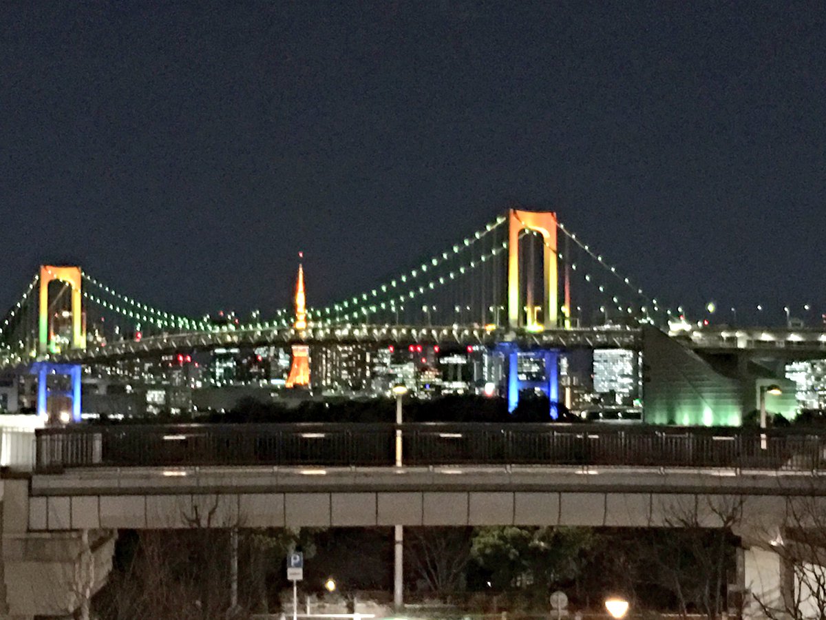 y_wata_'s tweet photo. お台場の夜景。 https://t.co/xOLdldpKqb
