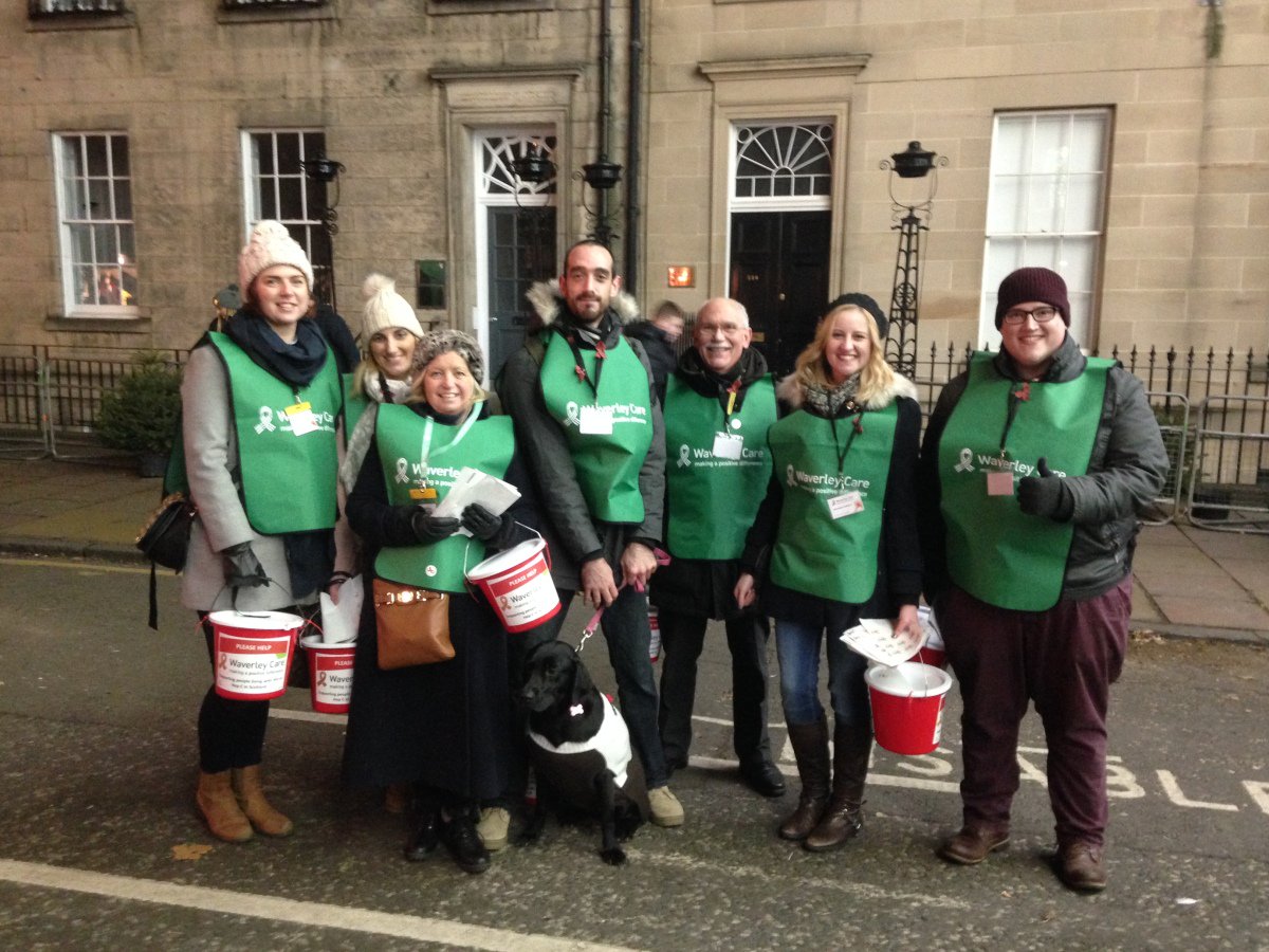 WaverleyCare's tweet photo. In the run up to Christmas we had a great time bucket shaking at @EdXmasSOL. Thanks to everyone who helped us raise an amazing £5,100! https://t.co/nXpowc8HXj