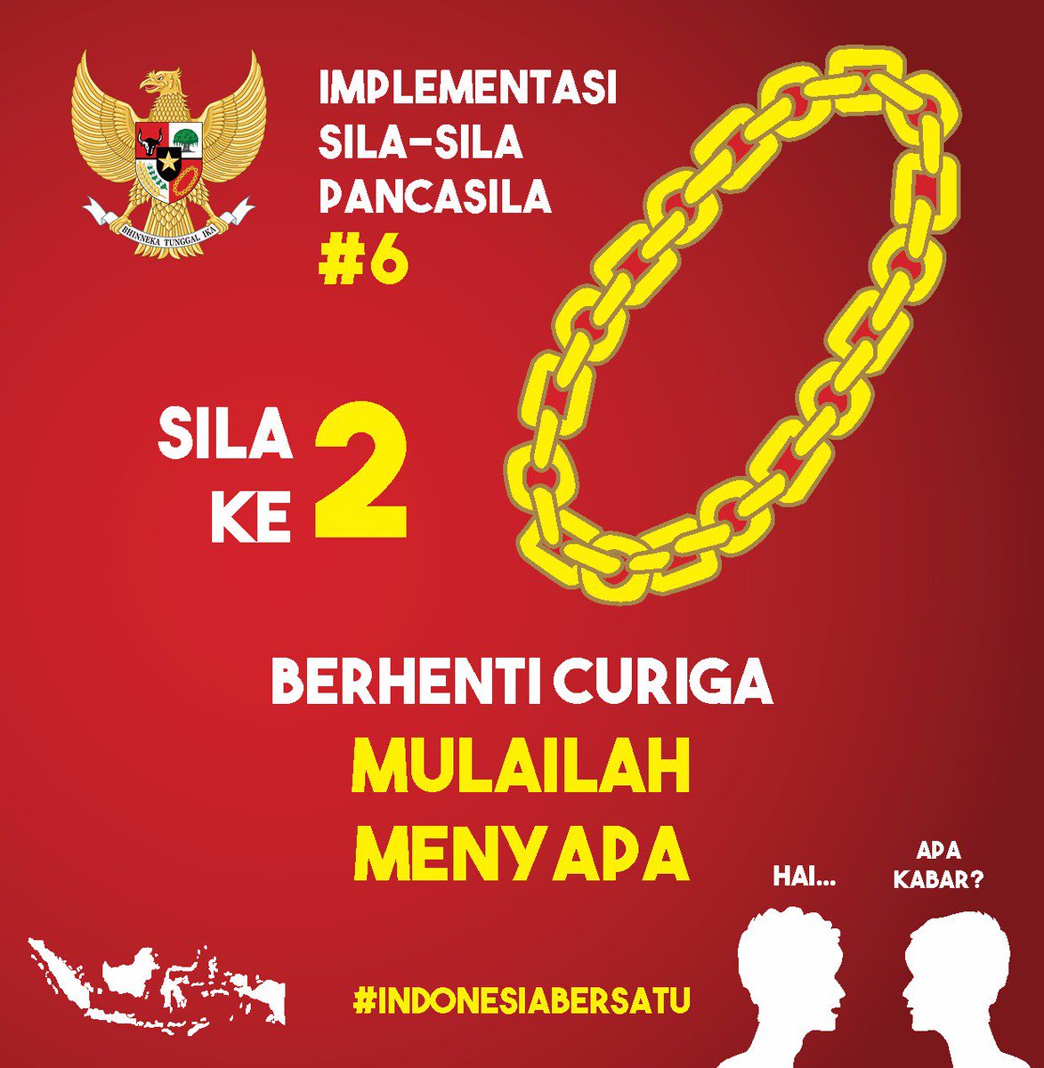 Kemenko Polhukam Ri On Twitter Wujudkan Pancasila Sila 2 Kemanusiaan Yang Adil Dan Beradab Dgn Sikap Ramah Tak Marah2 Pakai Hati Tak Memaki Tegur Sapa Tnpa Curiga Https T Co Ottvhnvr2x