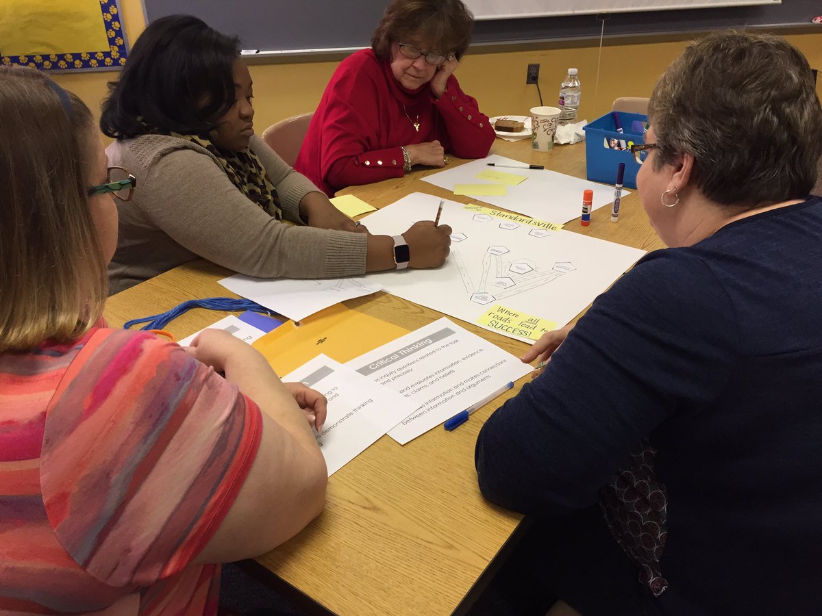 carolmohn's tweet photo. Using the 4Cs to represent the 4Cs @BaileywickES #dynamiclearningexperiences https://t.co/i6BmeRIs2C