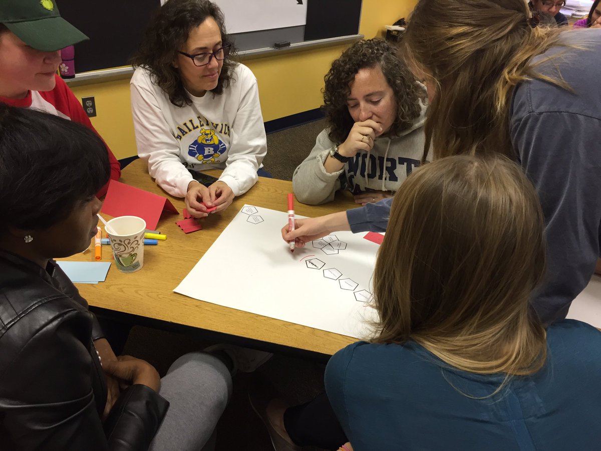 carolmohn's tweet photo. Using the 4Cs to represent the 4Cs @BaileywickES #dynamiclearningexperiences https://t.co/i6BmeRIs2C