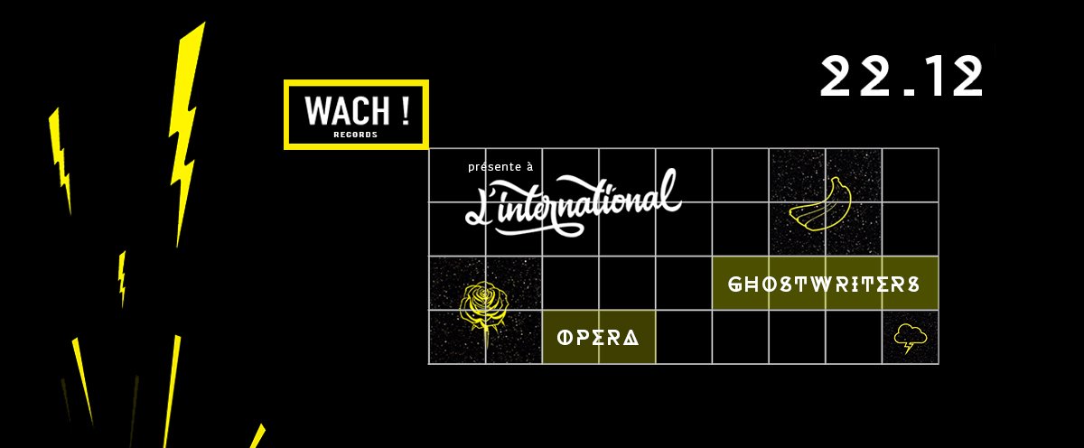 inter_oberkampf's tweet photo. Ce soir @WACHRecords présente OPERA + GHOSTWRITERS à l'Inter, ambiance fantomatique et rétro-futuriste garantie -> https://t.co/OCw2nI4aqs https://t.co/MyeOCjp4SY
