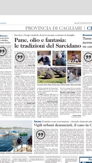 Argei's tweet photo. @NewsPaper_Italy - Cagliari edizione del 22/12/2016 pagina 27 - https://t.co/bbg8UvMiWo https://t.co/PefClW7gAH