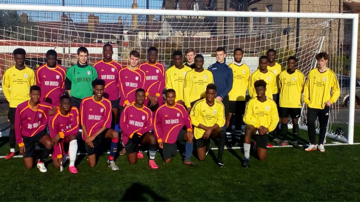 ILCS_FA's tweet photo. Huge thanks to @OldSalesians_FC for providing kit &amp; @cre8football for providing volunteers today. #promotingfairplayandfootballexcellence https://t.co/sZQ1sswrFa