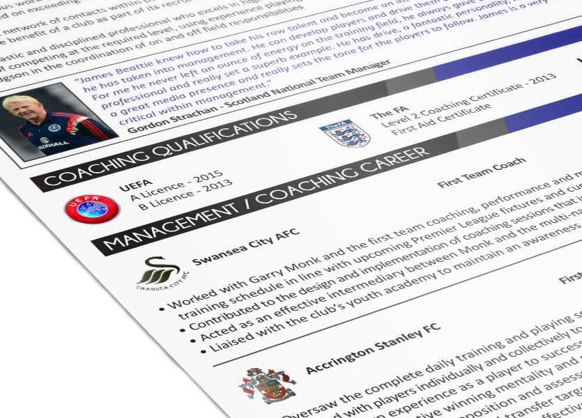 footycareers's tweet photo. Interested in our renowned graphic CVs? You could win one for FREE- see our pinned tweet to enter #sportcareersgiveaway #CV https://t.co/BhfPDDR3UH