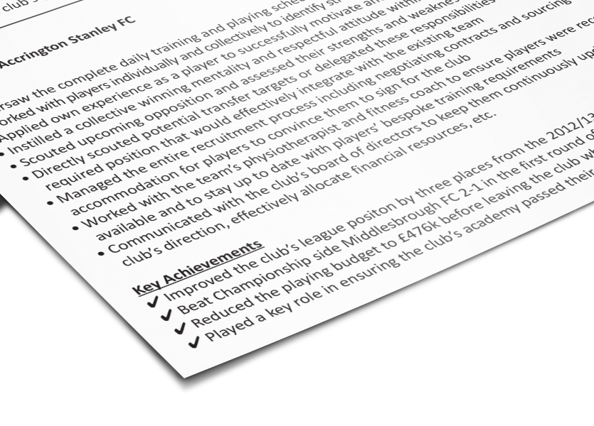 footycareers's tweet photo. Interested in our renowned graphic CVs? You could win one for FREE- see our pinned tweet to enter #sportcareersgiveaway #CV https://t.co/BhfPDDR3UH