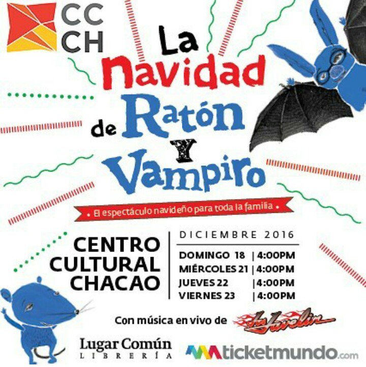 <a href="/RatonyVampiro/">Ratón y Vampiro</a> y @LosJavelin te esperan para celebrar la Navidad.