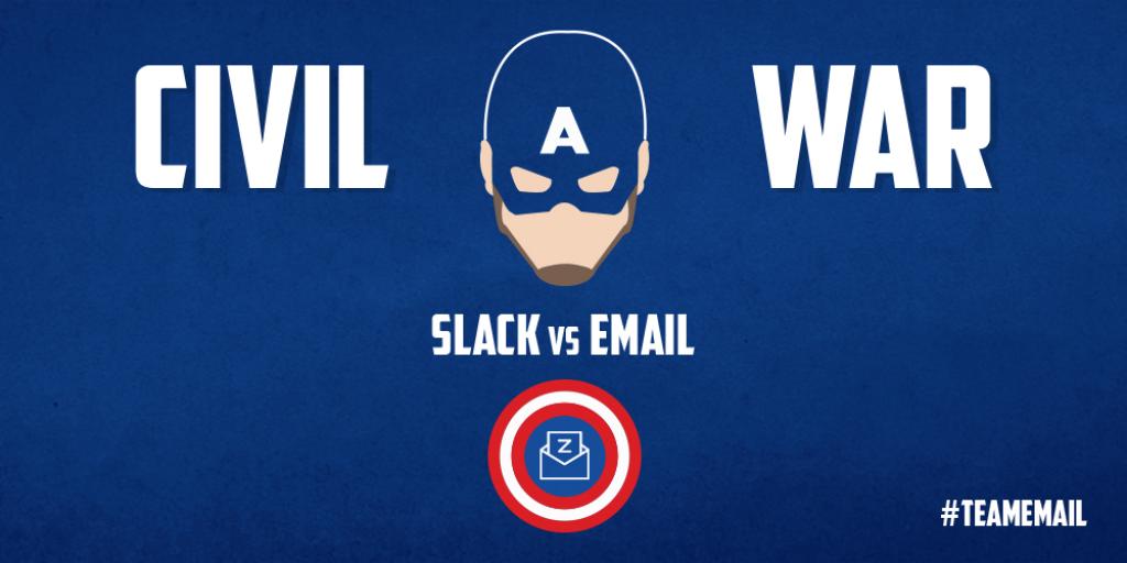 InviteToPray's tweet image. Civil War: Slack vs Email (Part 2) buff.ly/2hKMYH8 Making Email Great Again #MEGA via @zoho @neohulk