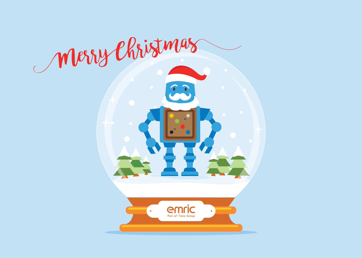 EmricAB's tweet photo. Emric wishes you all good health, happiness and success for 2017! #fintech #xmascheers @TietoCorp https://t.co/9xrTd4Y52Y