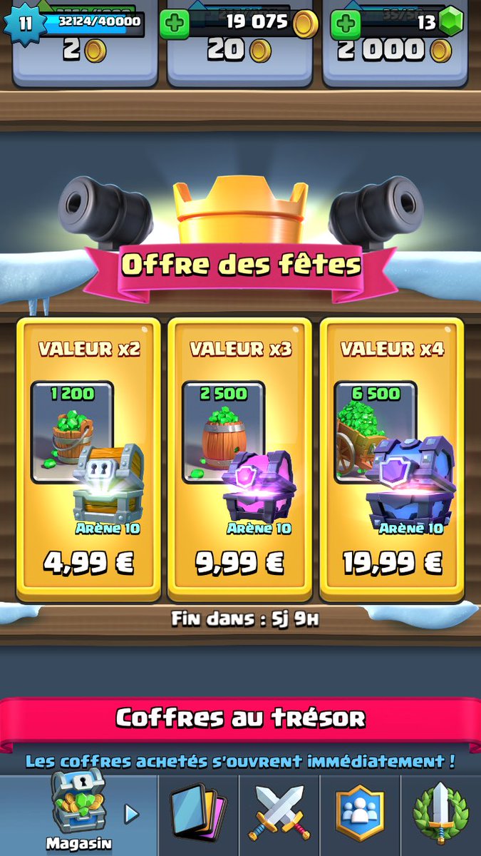 LeRoyaliste9's tweet image. J'offre une de ces trois offres au dernier qui retweet ! #Concours #Jeu #Noël