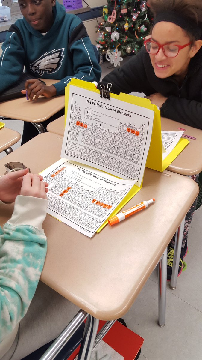 cms_gillanator's tweet photo. Periodic table review games! # pure #chemismath #tiny2tail #collsedu #CMSonegoodthing https://t.co/KwNCmYuyXA
