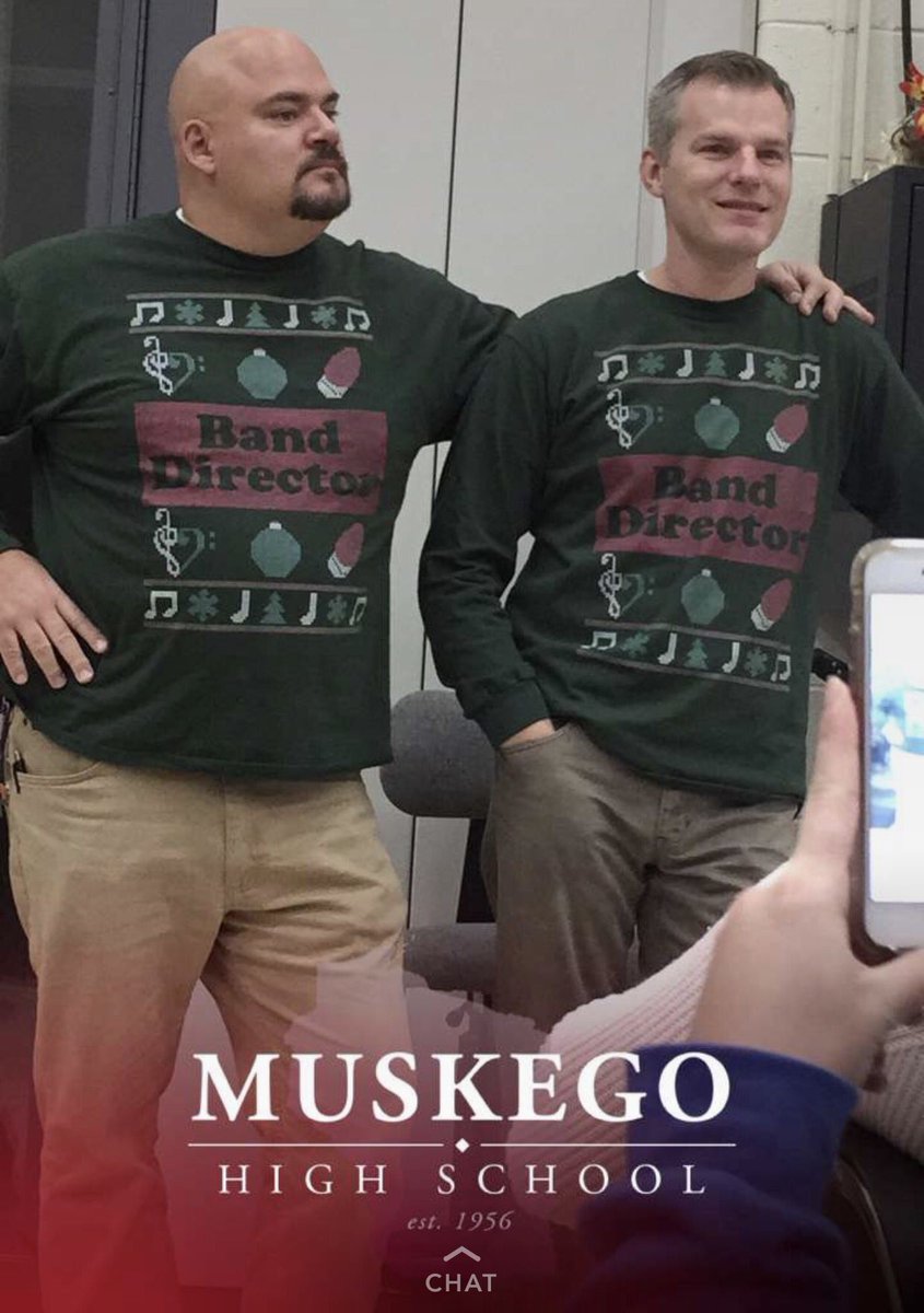 Muskegobands's tweet photo. FTW. #winning #Christmas @MHSIrvine https://t.co/z3399SlmdF