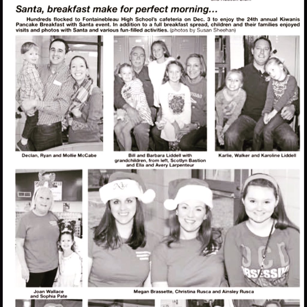 Our lender, Christina Rusca, helped spread some holiday spirit by volunteering with Northshore Mandeville Kiwanis @ Breakfast w/ Santa! 🎅🏼🎄