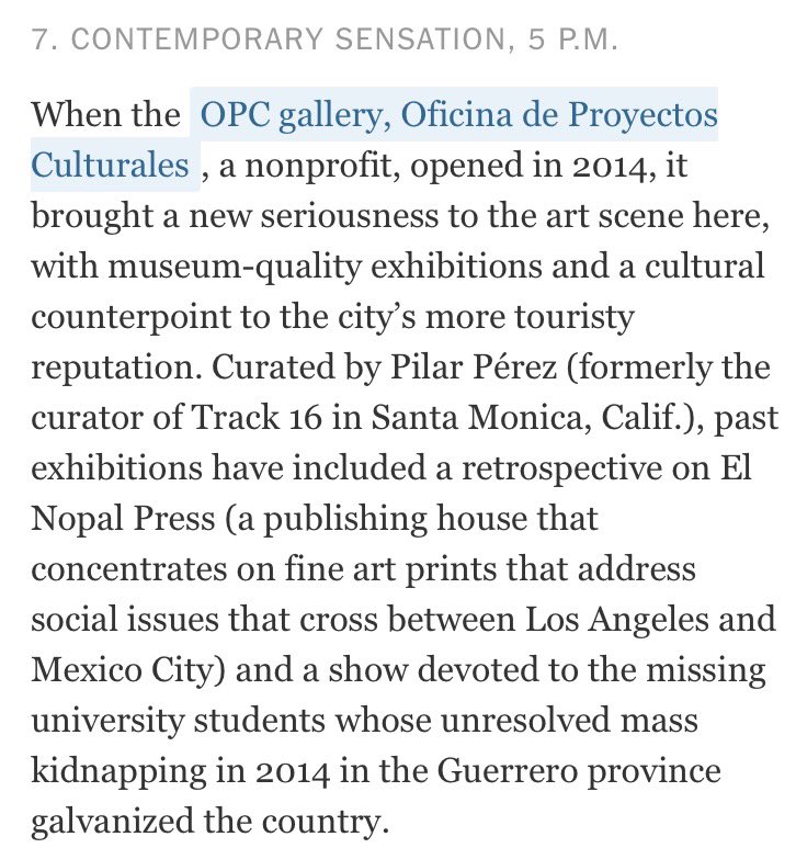 OPC in the NYT's travel article: nytimes.com/interactive/20…