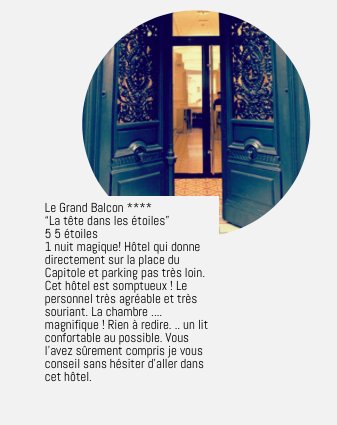 Vos avis compte beaucoup pour nous, on vous les fait donc partager!
Dites nous ce que vous en pensez!

#Legeneralhotel #paris