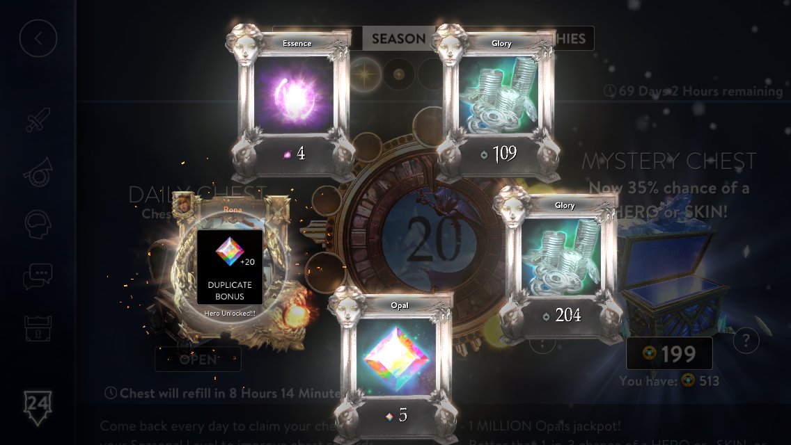 _JPH_'s tweet photo. IGN : Jamiejph
#ShareYourLoot
I'm so exciting for this mystery chest! Hope to win this thing!Thanks VainGlory for this wonderful items! https://t.co/L9DOGpM0Jg