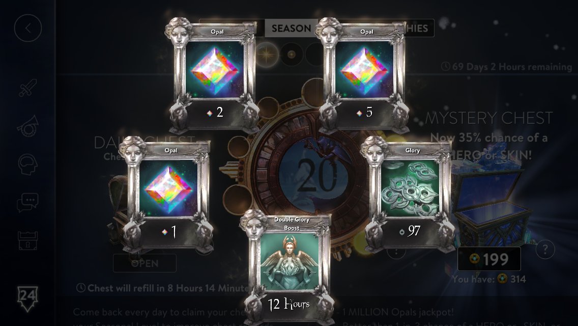 IGN : Jamiejph
#ShareYourLoot
I'm so exciting for this mystery chest! Hope to win this thing!Thanks VainGlory for this wonderful items!