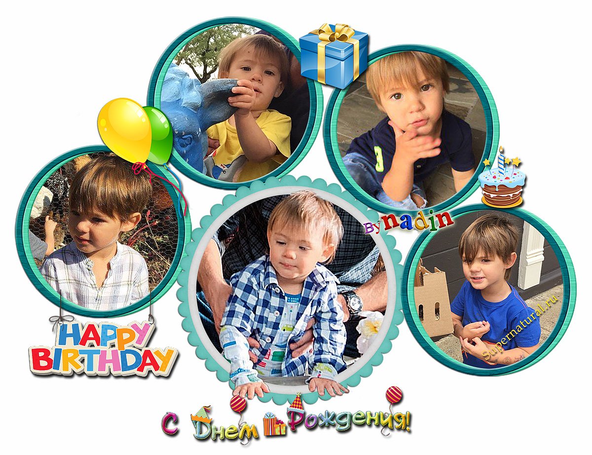 Nadin771's tweet photo. Happy 3rd Birthday to adorable little man! ❤ @realGpad @jarpad #HappyBirthdayShepherdPadalecki https://t.co/2lYdL0F1AH