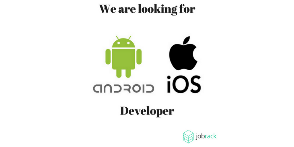 jobrack1's tweet photo. We are looking for a developer with experience in developing iOS and Android apps.Apply here: https://t.co/P6S4IcEK9z #JobRack #iOS #Android https://t.co/zIYy9vsoMY