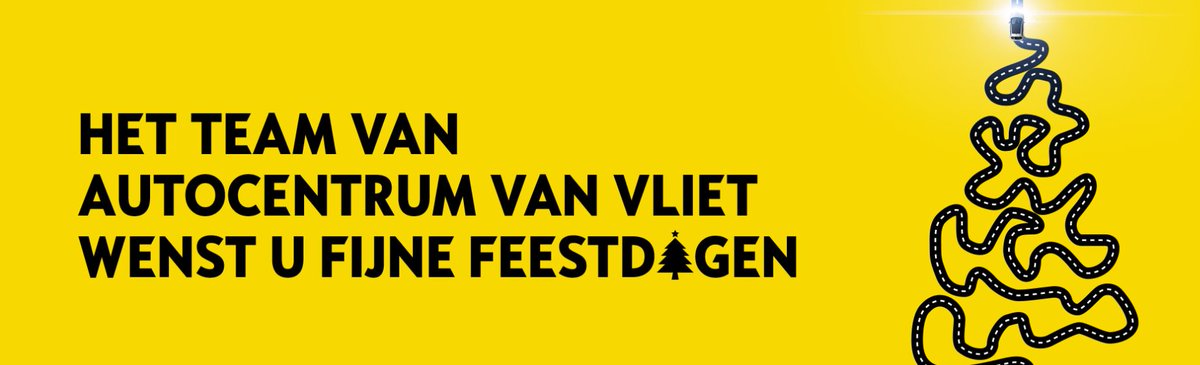 Het team van <a href="/mijnvanvliet/">autocentr. van Vliet</a> en de #Koerier #Specialist wensen u fijne feestdagen toe!