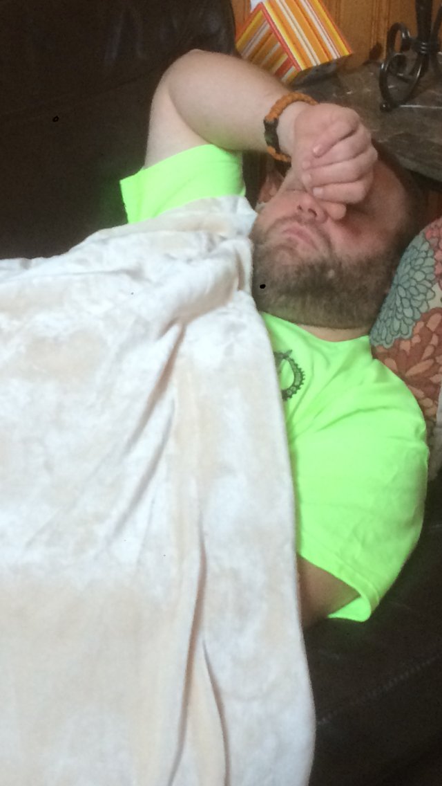 ohpto's tweet photo. Bernie sleeps off losing a $5 #bet on #cornhole. #ohpto #adamscountyohio #funandgames #downtime #naptime #deerhunting #huntingseason #lodge https://t.co/sDBAGADnkb