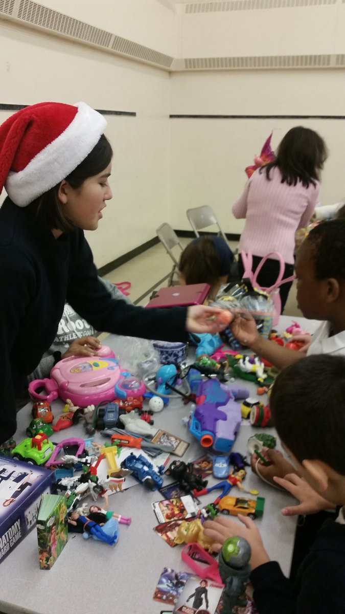 CsHoly's tweet photo. Holy Cross Me2We Santa's Shop: Selling second-hand items donated by the community. Kids buying 4 family/friends. Revenue 4 charity. 3 x WIN! https://t.co/ZZWcOuBmJk