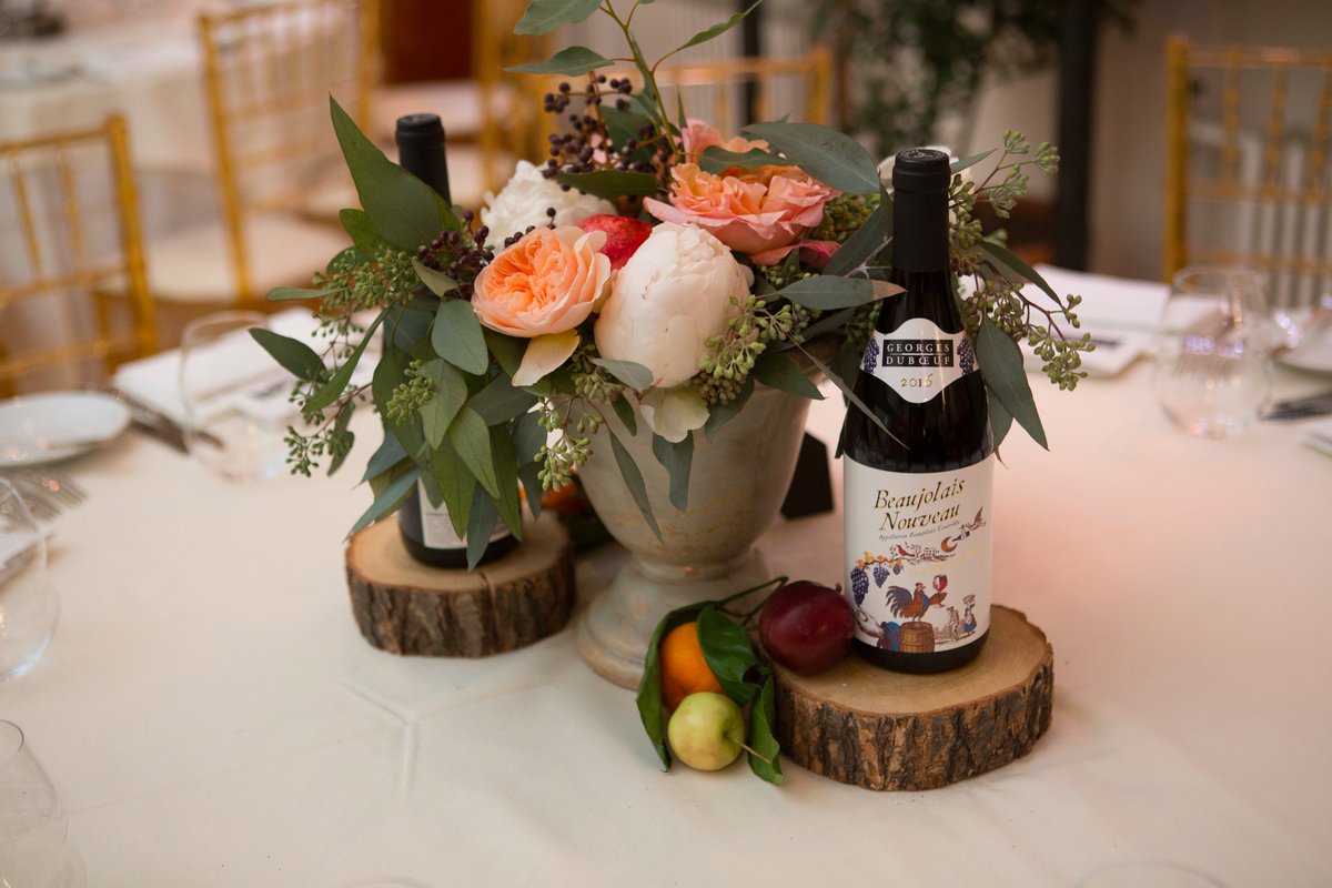 Time to step up the #holiday table. W/ the new label design chosen by popular vote #Duboeuf's 2016 #BeaujolaisNouveau steals the show!