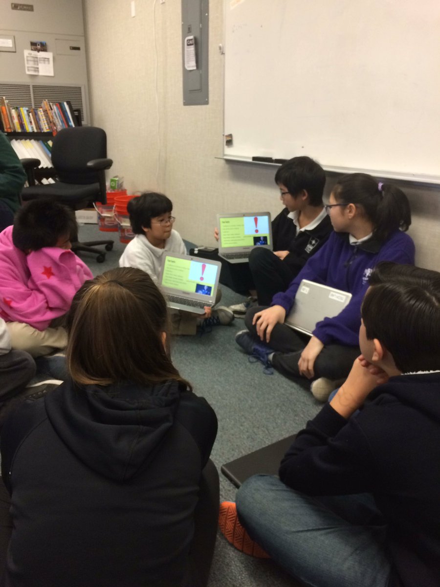 Students are presenting their college slideshows! #kippthroughCollege @KIPPBayArea