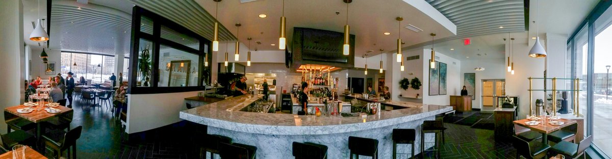 BergmannPC's tweet photo. Welcome #BrancaMidtown great lunch today. So glad you are steps away from our new office! #Tower280 #Rochester #NY https://t.co/s7r5Si5ykD