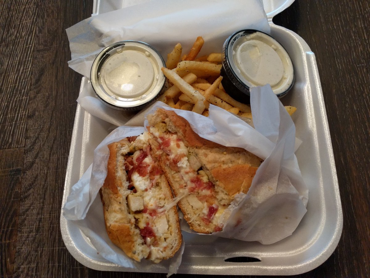 Mazzios's tweet photo. Why not treat yourself to a Toasted Ho-Ho-Hoagie? #ThatWasCheesy https://t.co/gZ0dWdK3Xf