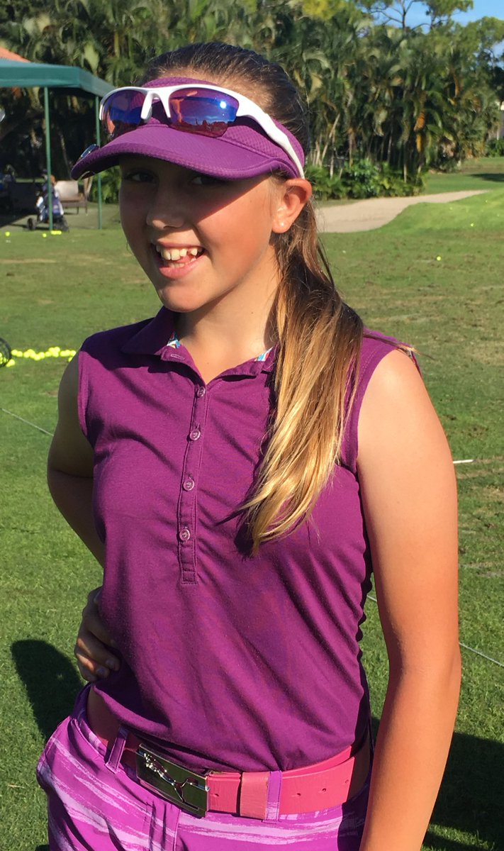 fifigolf's tweet photo. Really happy to get the win @USKidsGolfFDN Holiday Classic by 6 shots Hot and windy conditions @PGANatl @NMGolf1 #learning #inproving 😃⛳️💕 https://t.co/hrPd3LX1lB