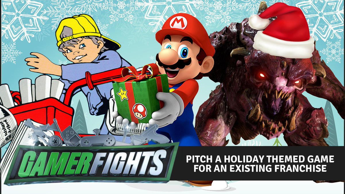 screenjunkies's tweet photo. #GamerFights fights tabletop games, holiday specials, 2017 remakes & more w/ @imockery @SamuraiErika @cesarsolorio - https://t.co/jEmWM1ZCic https://t.co/czbRJ95BX1