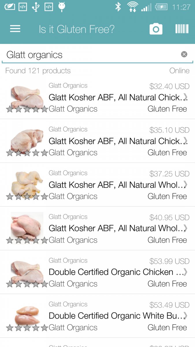 isitgfapp's tweet photo. We just added "Glatt Organics #glutenfree products into the biggest app for gluten free food in the world @isitgfapp 
#joinus https://t.co/YJYO8vsYwN