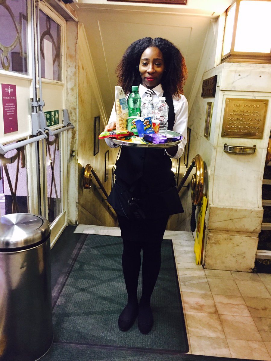 Fortune_Theatre's tweet photo. Coming to see the show? We provide at your seat service! Ask a member of staff when you arrive!! #theatre #seatservice https://t.co/4q0RYNeeui