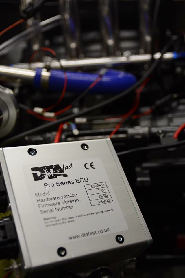 UGRacing_fsae's tweet image. Earlier this semester #UGR started testing our engine for the upcoming year with our brand new ECU from @DTAfast! #25DaysofUGR