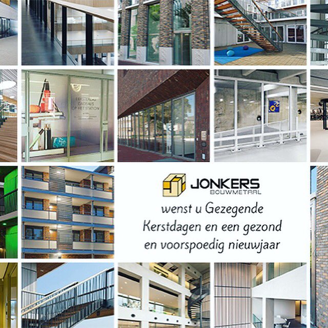 Vanaf dinsdag 3 januari 2017 staan wij weer voor u klaar! #jonkersbouwmetaal