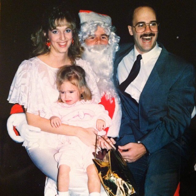 RealLifeLC's tweet photo. Just spreading a little Christmas cheer with Santa and the Plew's. 
#ThrowbackThursday https://t.co/Y10lH7MMU4