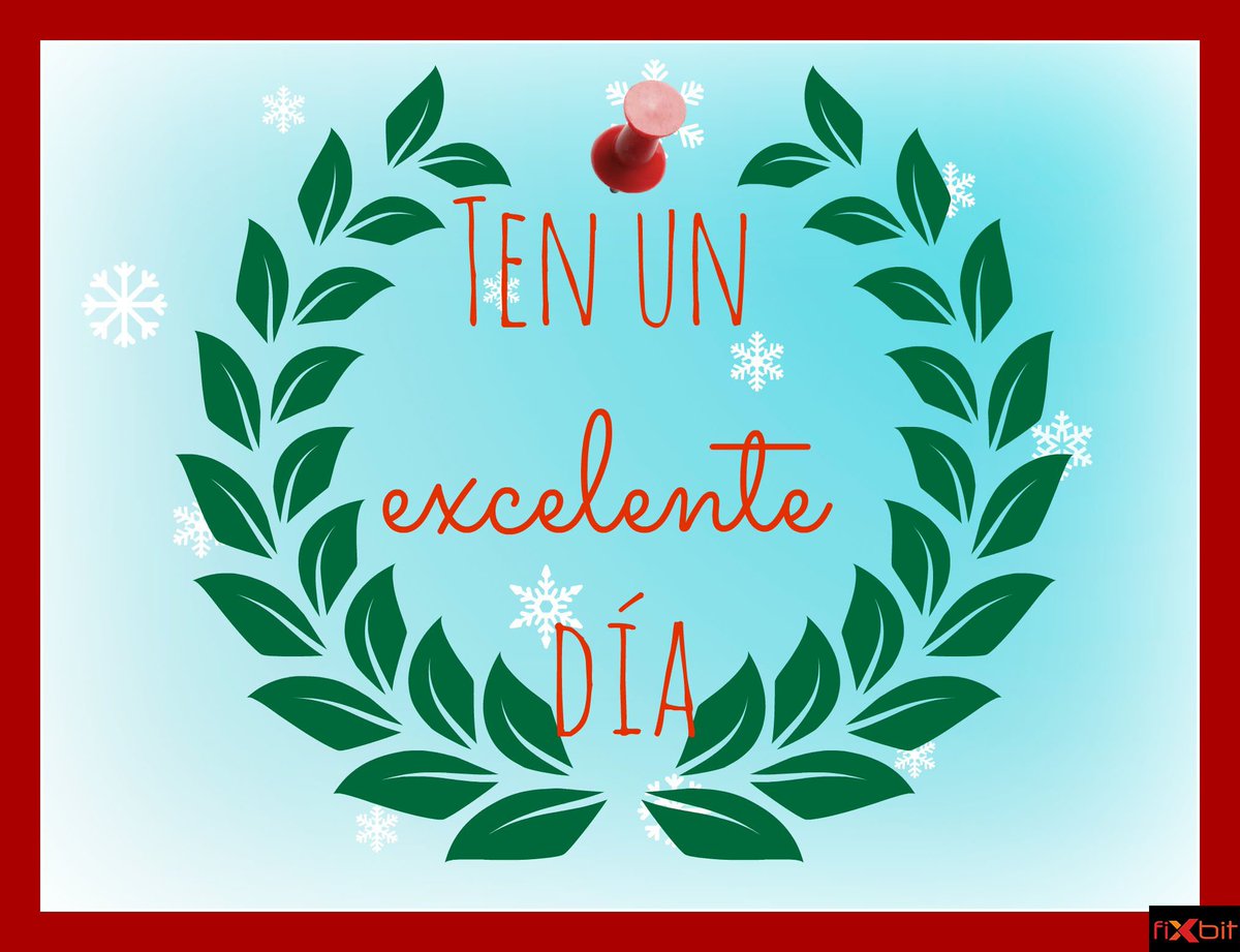 fixbitmx's tweet photo. ¡ fixbit desea que tengas un excelente día ! RECUERDA participar en la rifa de fin de año para GANAR, sólo tienes que ver el vídeo ROJO aquí https://t.co/KJKj4Z4bii