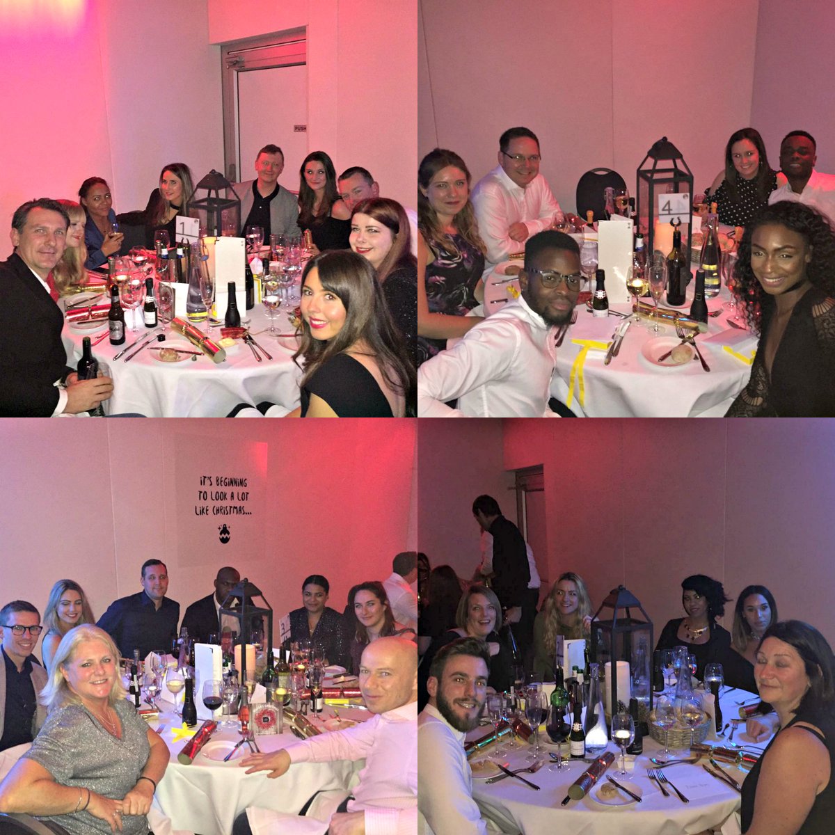 Our Christmas party last night  🌟  Thanks for a great year everyone!